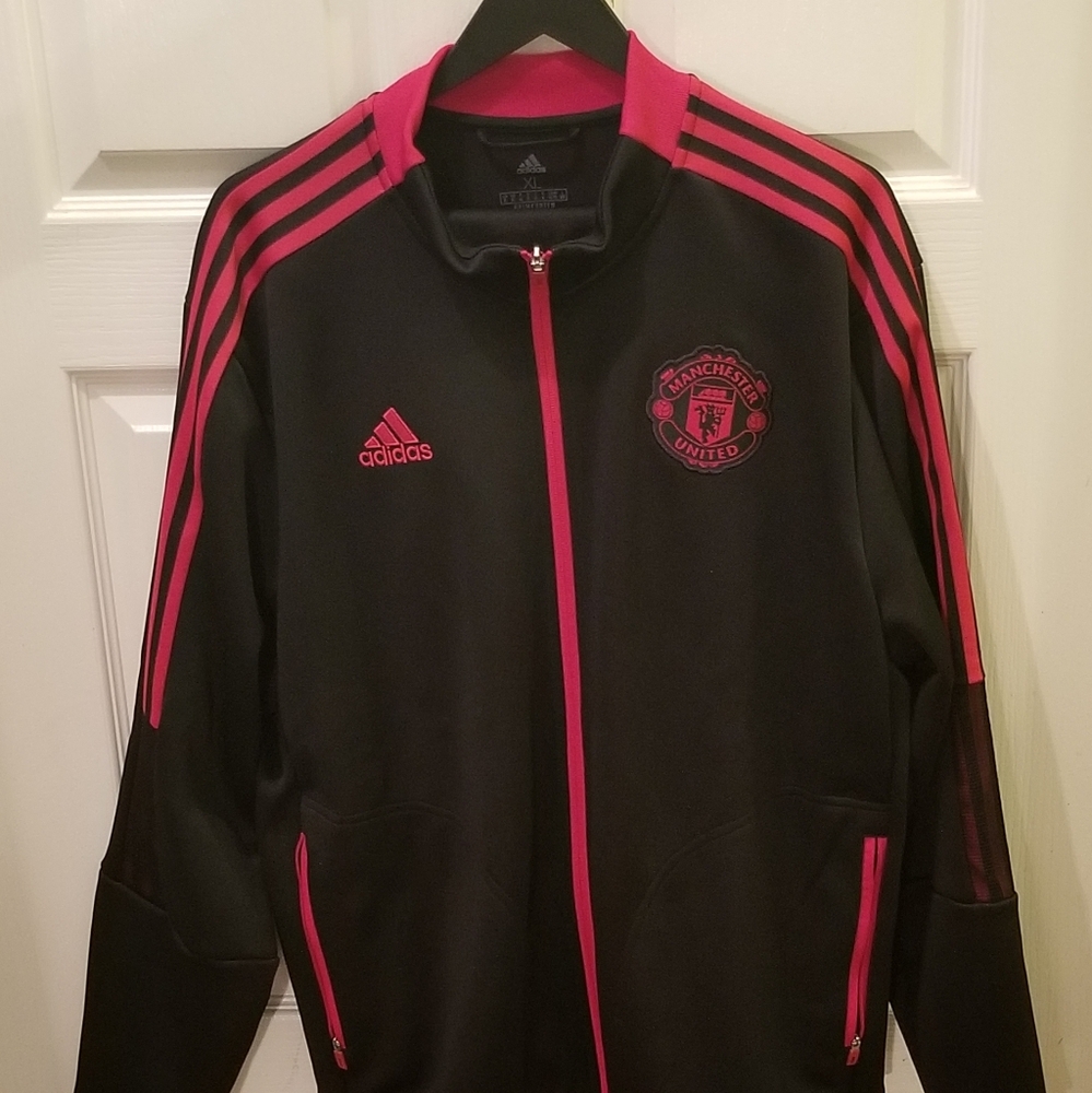 Adidas Manchester United Football Tracksuit (XL)